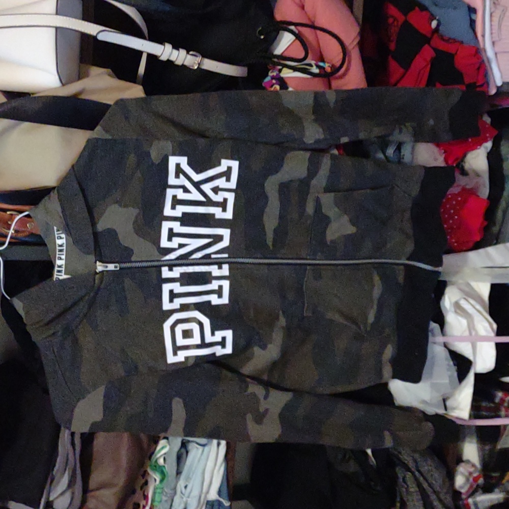 PINK | Camo Hoodie